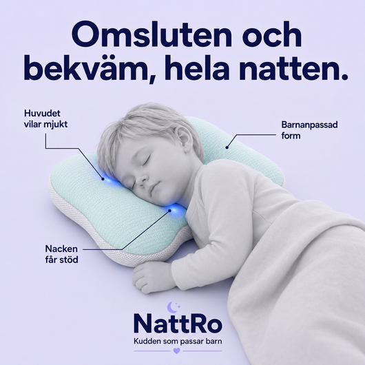 NattRo - Kudden som passar barn